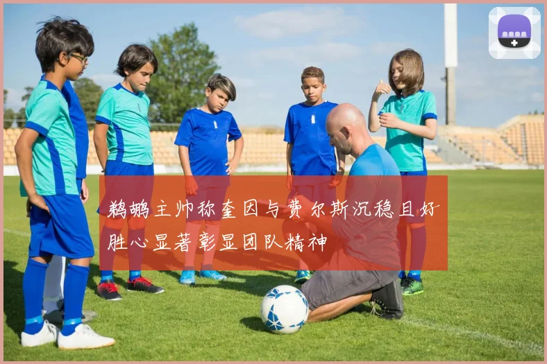 鹈鹕主帅称奎因与费尔斯沉稳且好胜心显著彰显团队精神